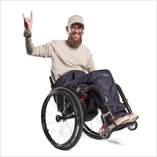 Wheelchair leg protection Winter