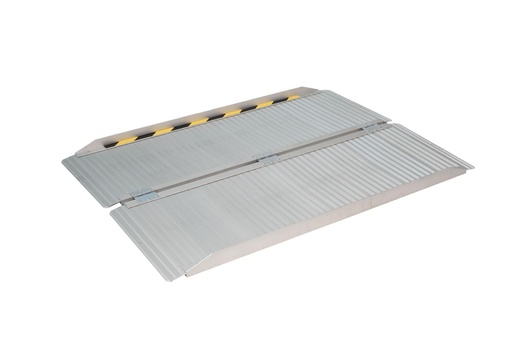Folding aluminum ramp - various sizes