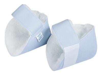 Pair of Salvapad heel protectors, synthetic fur