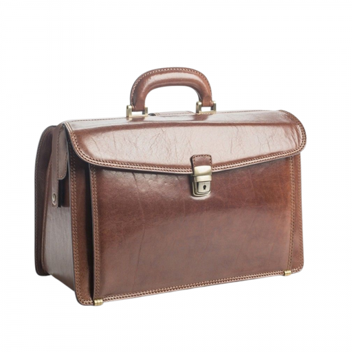 Doctor's bag Di Berardino 1013-38 - Dark brown