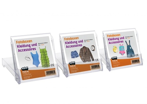 Photo box - clothing and accessories - 3 boxes